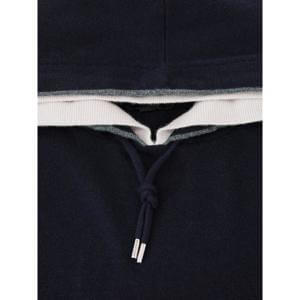 REISS Falmer Merino Wool Tipped Hoodie